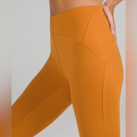Lululemon InStill High-Rise Tight 25" (Autumn Orange) - Picture 3 of 9
